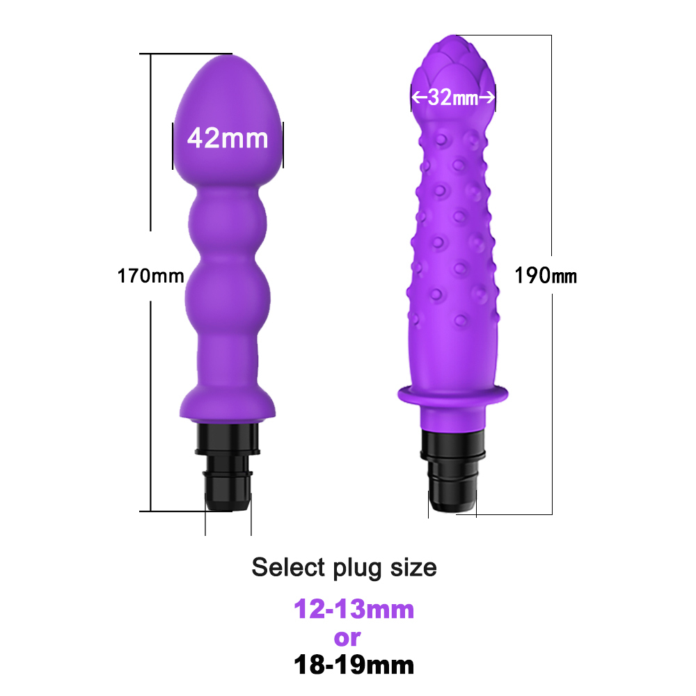 Full Body Massager Gun Head Vibration Accessories Silicone Fascia Vibrator for Men and Women 221107