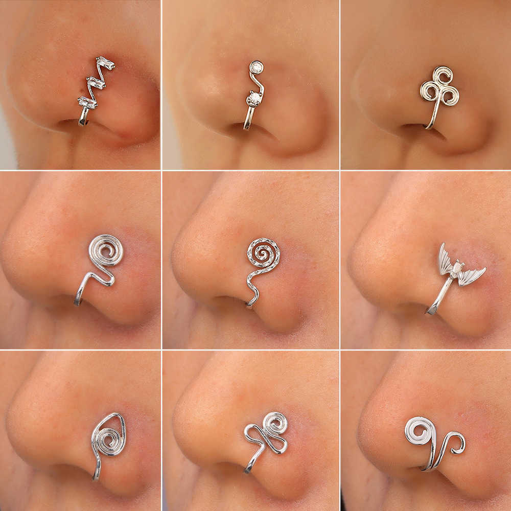 zircon U-shaped nose clip personalized non perforated false nose ring nose piercing jewelry
zircon U-shaped nose clip personalized non perforated false nose ring nose piercing jewelry