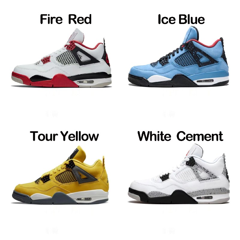 Jumpman 4 Retro Basketball Shoes 4s Black Cat University Blue Atmosphere Thunder Oreo Bred Guava Ice White Cement women Sports Trainers 36-47newest990, With original box
Jumpman 4 Retro Basketball Shoes 4s Black Cat University Blue Atmosphere Thunder Oreo Bred Guava Ice White Cement women Sports Trainers 36-47newest990, With original box