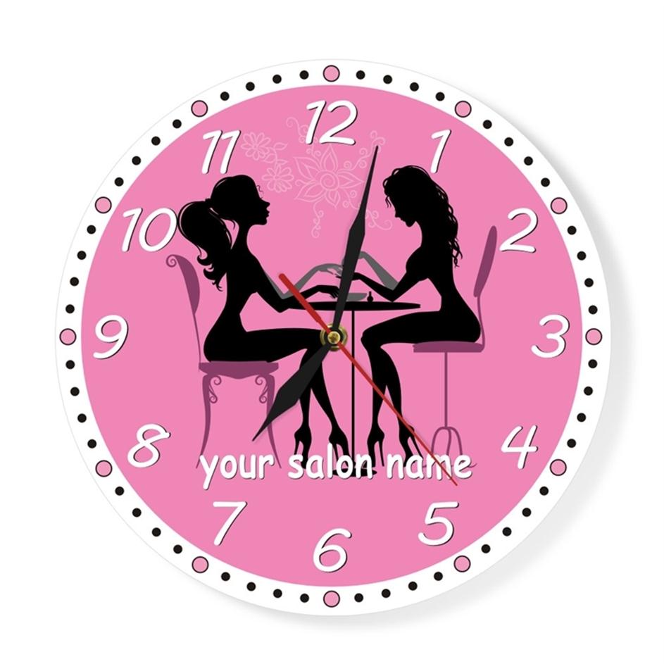 Manicure Salon Wall Clock Nail Salon Spa Personalized Wall Clock Custom Artwork Pedicure Art Nail Studio Business Wall Art Decor Y20011204x
Manicure Salon Wall Clock Nail Salon Spa Personalized Wall Clock Custom Artwork Pedicure Art Nail Studio Business Wall Art Decor Y20011204x