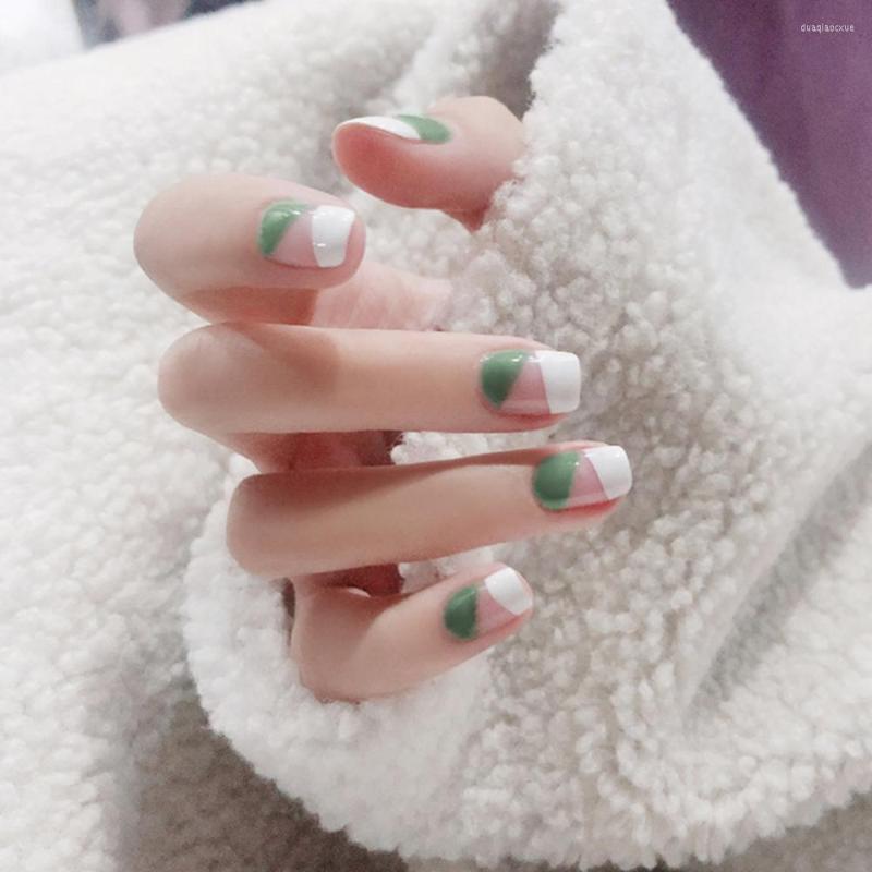 Nail Stickers 24 Pcs Tips Stylish Creative Colorful Full Cover Glossy DIY Square PVC Fake For Mother's Day
Nail Stickers 24 Pcs Tips Stylish Creative Colorful Full Cover Glossy DIY Square PVC Fake For Mother's Day
