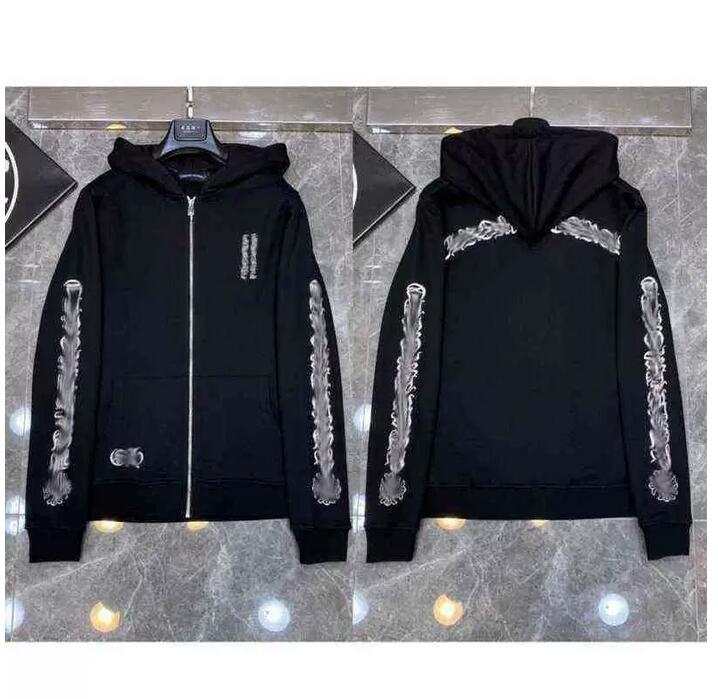 Classic Fashion Luxury Mens Zipper Ch Hoodies Designer Horseshoe Sanskrit Cross Print Pullover Hooded High Quality Sweatshirts Sweater Woman Loose Jackts Fate, C223
Classic Fashion Luxury Mens Zipper Ch Hoodies Designer Horseshoe Sanskrit Cross Print Pullover Hooded High Quality Sweatshirts Sweater Woman Loose Jackts Fate, C223