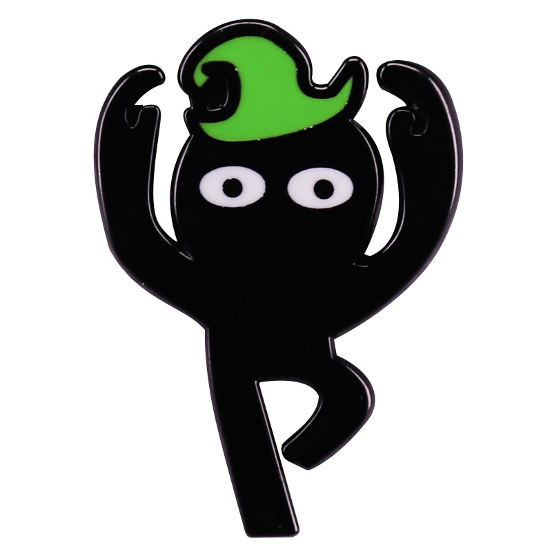 Evil Underworld Adventure Game Green Hat Black Lonely Wizard brooch Metal badge accessory gift Cute Anime Movies Games Hard Enamel Pins Collect Metal, As picture
Evil Underworld Adventure Game Green Hat Black Lonely Wizard brooch Metal badge accessory gift Cute Anime Movies Games Hard Enamel Pins Collect Metal, As picture