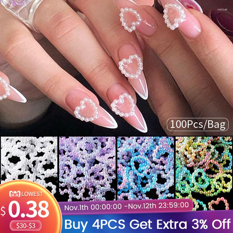 Nail Art Decorations 100Pcs/Bag Hollow Heart Pearl Graduated Color Sticker Decoration DIY Crafts Accessories Charm Jewelry
Nail Art Decorations 100Pcs/Bag Hollow Heart Pearl Graduated Color Sticker Decoration DIY Crafts Accessories Charm Jewelry