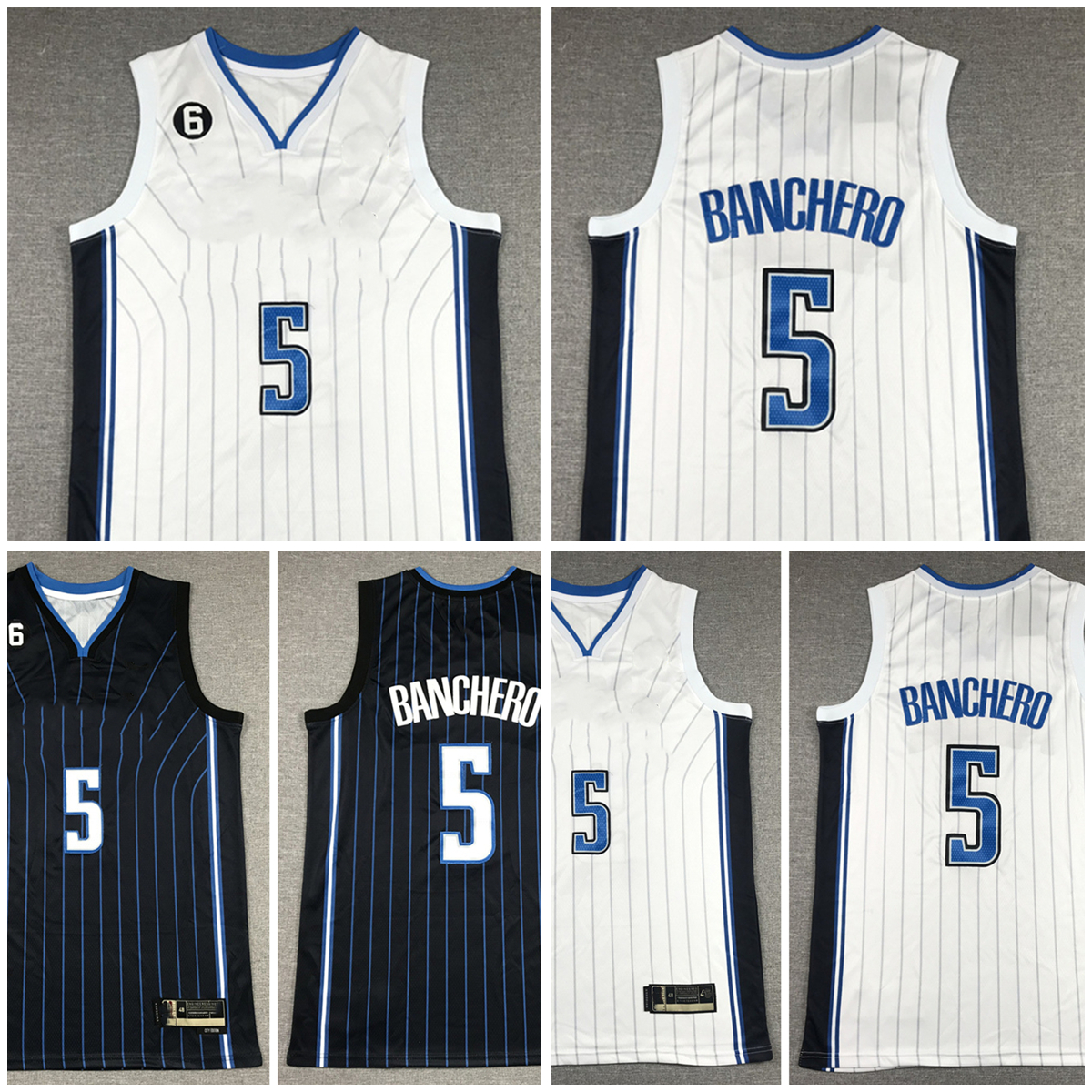 Mitchell Ness Stitched Basketball Jersey First place in the 2022 draft 5 Paolo Banchero White Black, Same as picture
Mitchell Ness Stitched Basketball Jersey First place in the 2022 draft 5 Paolo Banchero White Black, Same as picture