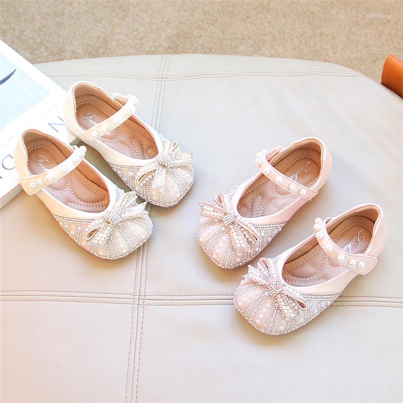 Flat Shoes Girls' Leather Spring 2022 Children's Rhinestone Princess Little Girls Soft Sole Shallow Mouth Single Perf, Pink
Flat Shoes Girls' Leather Spring 2022 Children's Rhinestone Princess Little Girls Soft Sole Shallow Mouth Single Perf, Pink