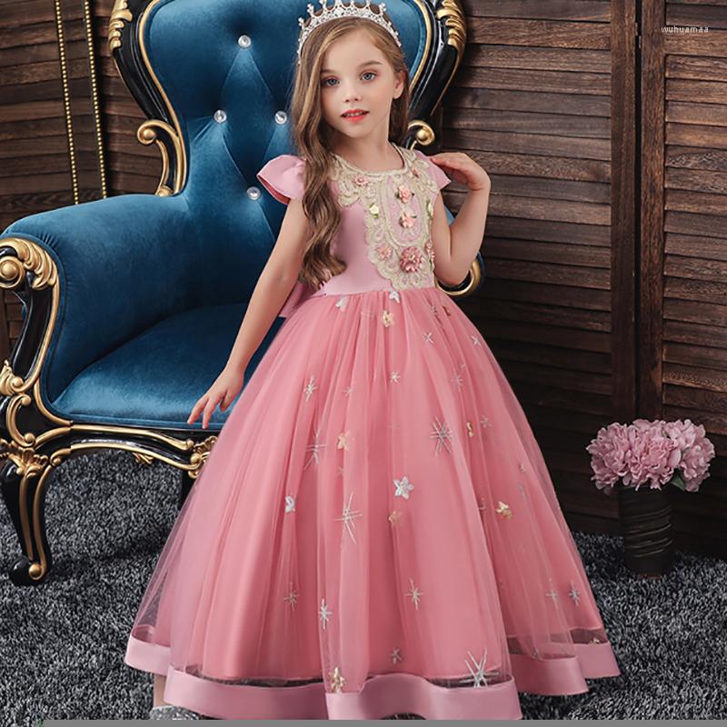 Girl Dresses Kids For Girls Elegant Flower Wedding Dress Children Evening Party Lace Princess Long Ball Gown Clothing 12Y, Purple
Girl Dresses Kids For Girls Elegant Flower Wedding Dress Children Evening Party Lace Princess Long Ball Gown Clothing 12Y, Purple