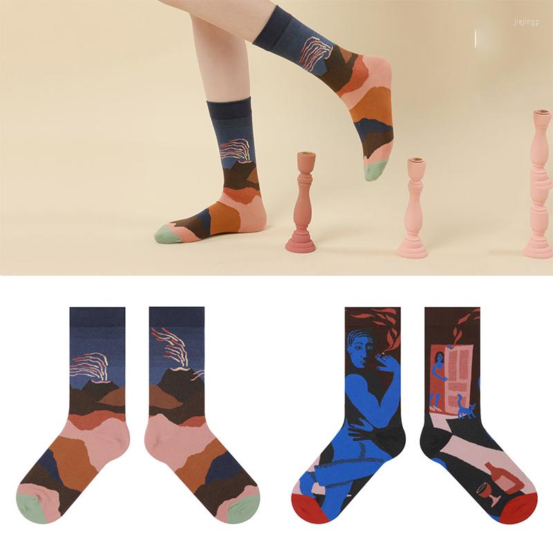 Men's Socks 2022 Spring And Summer French European American Cotton Women's Tube Couple Men's Unisex
Men's Socks 2022 Spring And Summer French European American Cotton Women's Tube Couple Men's Unisex