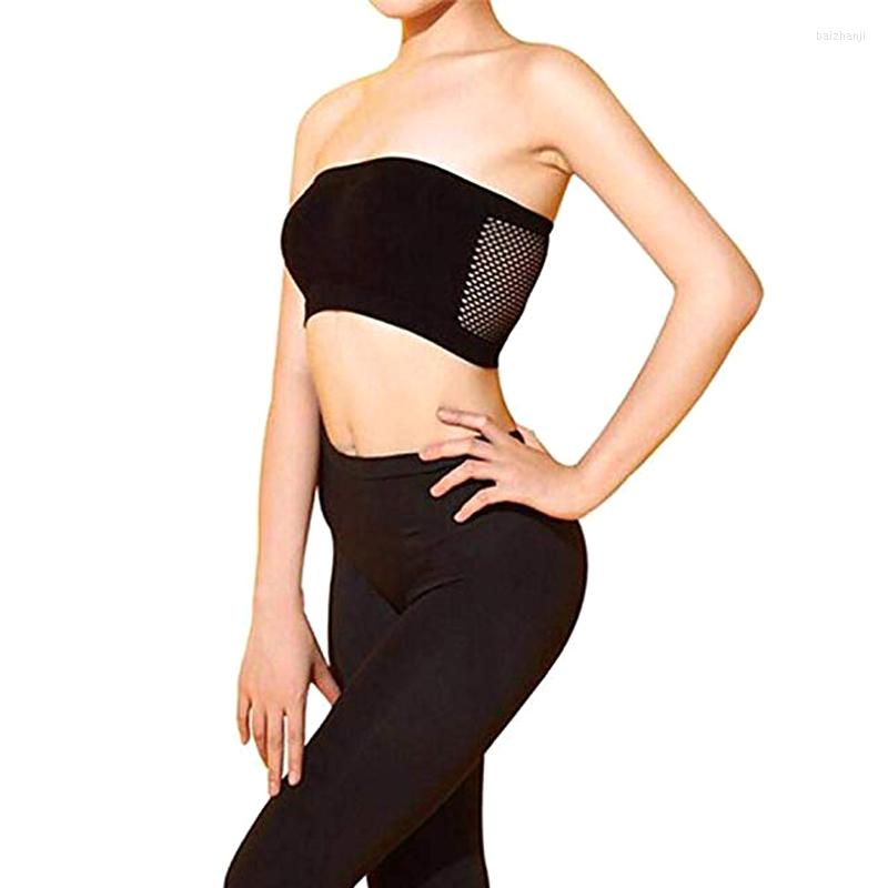 Bustiers & Corsets Women's Seamless Bra Tube Top Breathable Strapless Bandeau Underwear Without Pad Skin-friendly And Soft For Ladies, Style 1
Bustiers & Corsets Women's Seamless Bra Tube Top Breathable Strapless Bandeau Underwear Without Pad Skin-friendly And Soft For Ladies, Style 1