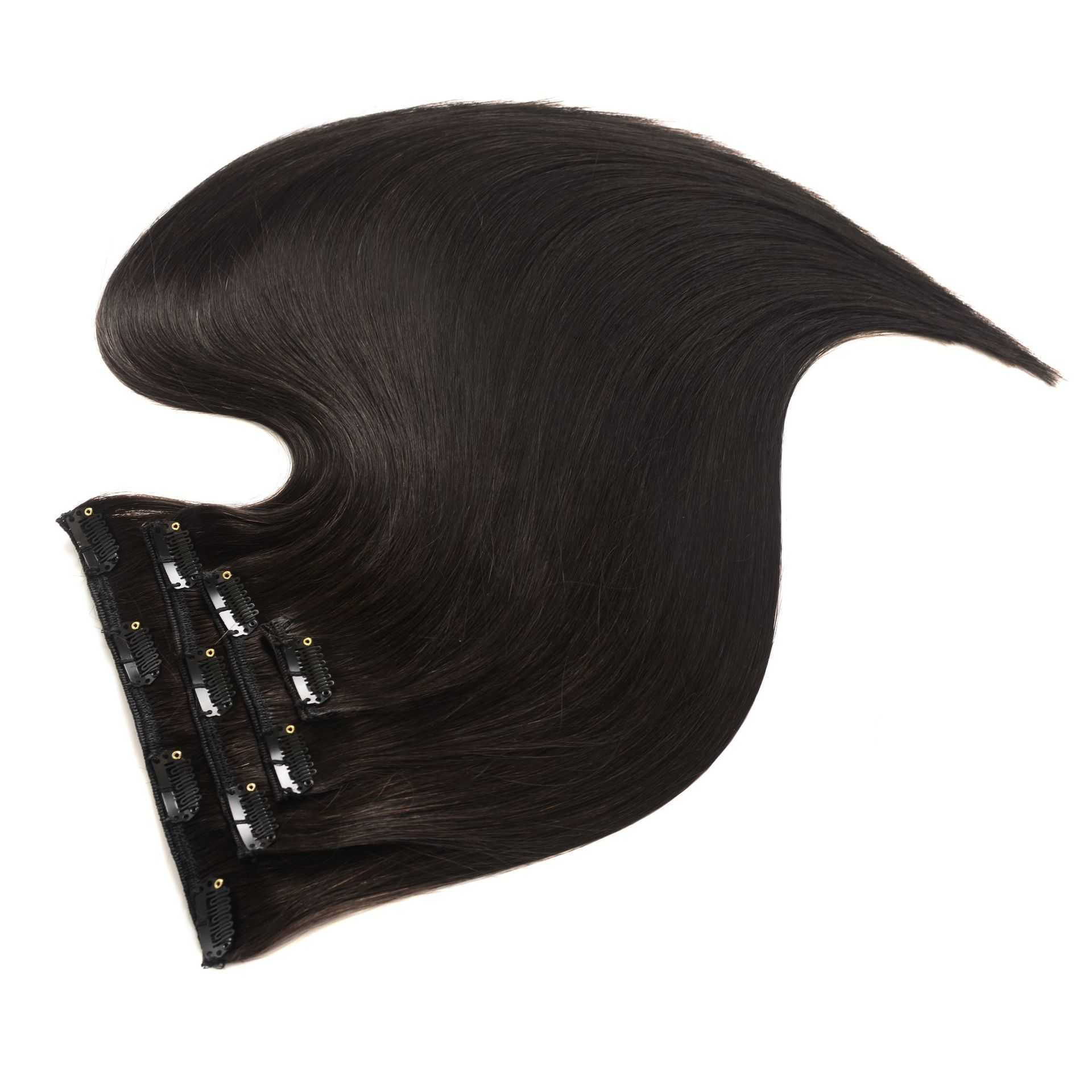 Hair Lace Wigs Human Seaml piece Female Straight Real 4-piece Clip Wig Hairpiece, 14inch 1b#
Hair Lace Wigs Human Seaml piece Female Straight Real 4-piece Clip Wig Hairpiece, 14inch 1b#