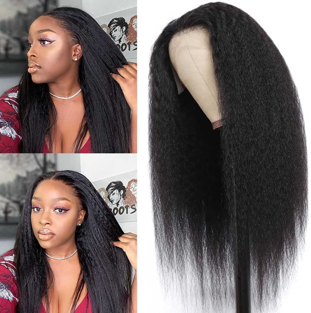 Hair Lace Wigs Women's Medium gth Hair Mechanism Chemical Fiber Headgear Yaki Straight Wig, Black
Hair Lace Wigs Women's Medium gth Hair Mechanism Chemical Fiber Headgear Yaki Straight Wig, Black
