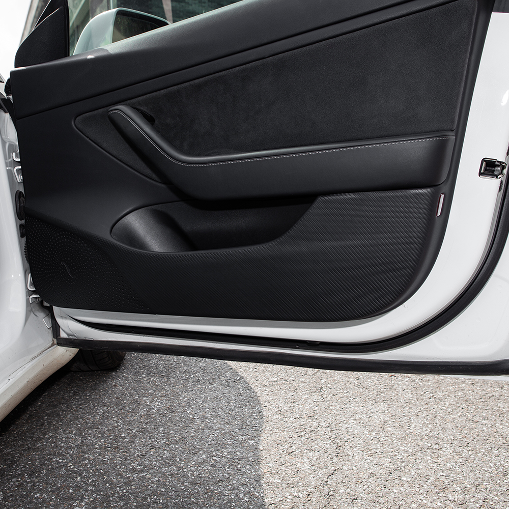 Model3 Car Door Anti Kick Pad For Tesla Model 3 Protection Stickers Side Edge Film Protector Model three Interior Accessories