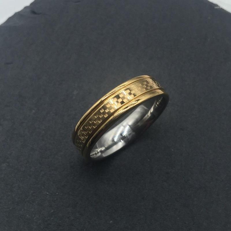 Wedding Rings Fashion Men 18KGF Gold Filled Stainless Steel Square For Engagement Jewelry Bands
Wedding Rings Fashion Men 18KGF Gold Filled Stainless Steel Square For Engagement Jewelry Bands