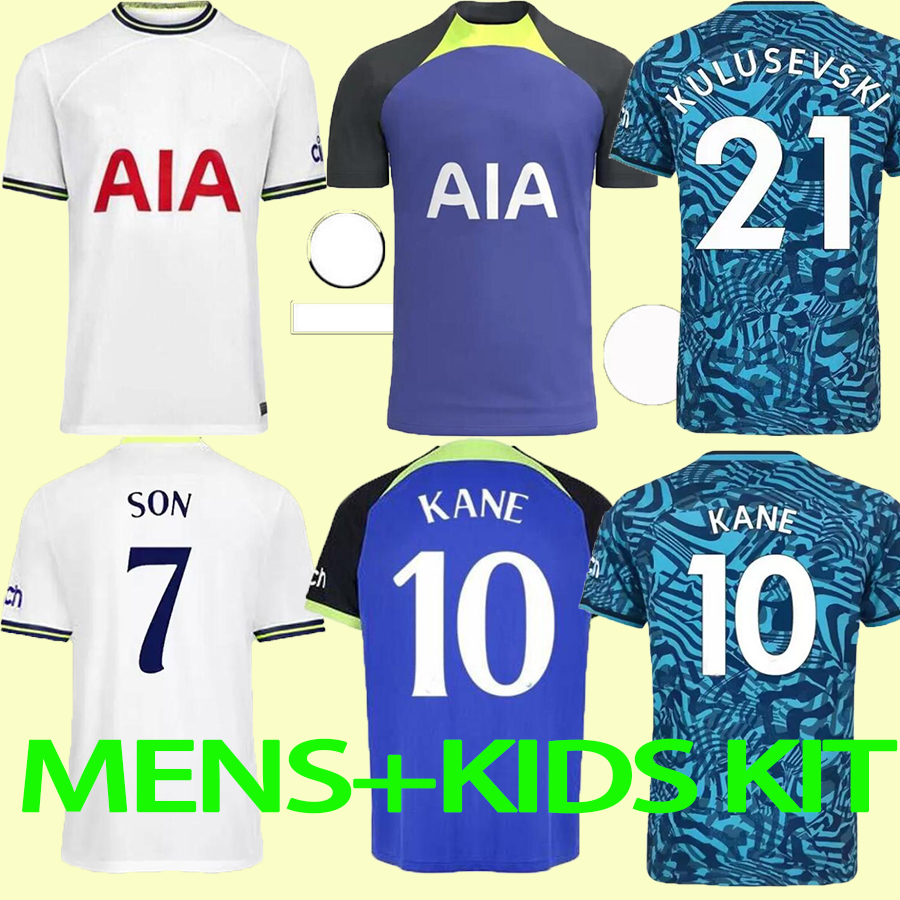 Men KIDS 22 23 SON Spurs Soccer Jerseys 2022 2023 jersey Football shirt third LUCAS Loris ROMERO PERISIC SPENCE KULUSEVSKI BENTANCUR KANE RICHARLISON LENGLET SKIPP, 22/23 3rd aldult ucl
Men KIDS 22 23 SON Spurs Soccer Jerseys 2022 2023 jersey Football shirt third LUCAS Loris ROMERO PERISIC SPENCE KULUSEVSKI BENTANCUR KANE RICHARLISON LENGLET SKIPP, 22/23 3rd aldult ucl