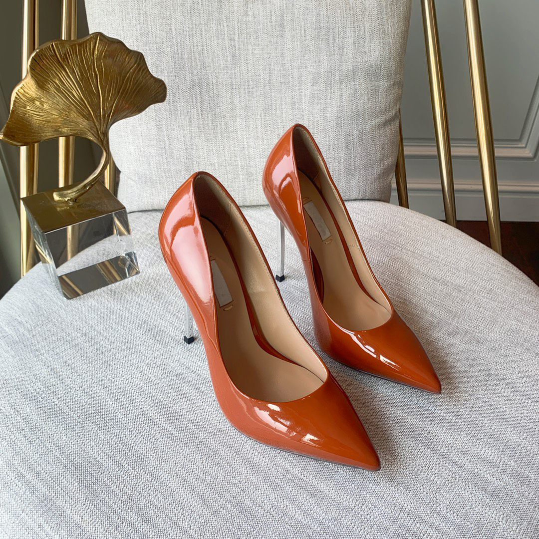 Pointed toes hight heel pumps Leather stiletto sandanls women's slip on style Luxury Designers Fashion Dress shoe Evening party wedding heeled factory footwear, Dark pink
Pointed toes hight heel pumps Leather stiletto sandanls women's slip on style Luxury Designers Fashion Dress shoe Evening party wedding heeled factory footwear, Dark pink
