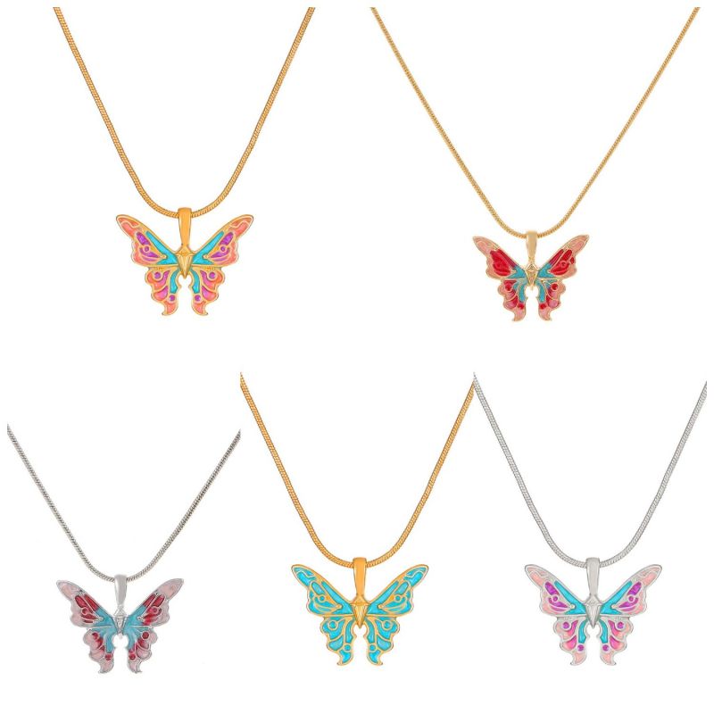 Butterfly Pendant Necklace for Women Dainty Simple Pendant Animal Necklaces Christmas Gift
Butterfly Pendant Necklace for Women Dainty Simple Pendant Animal Necklaces Christmas Gift