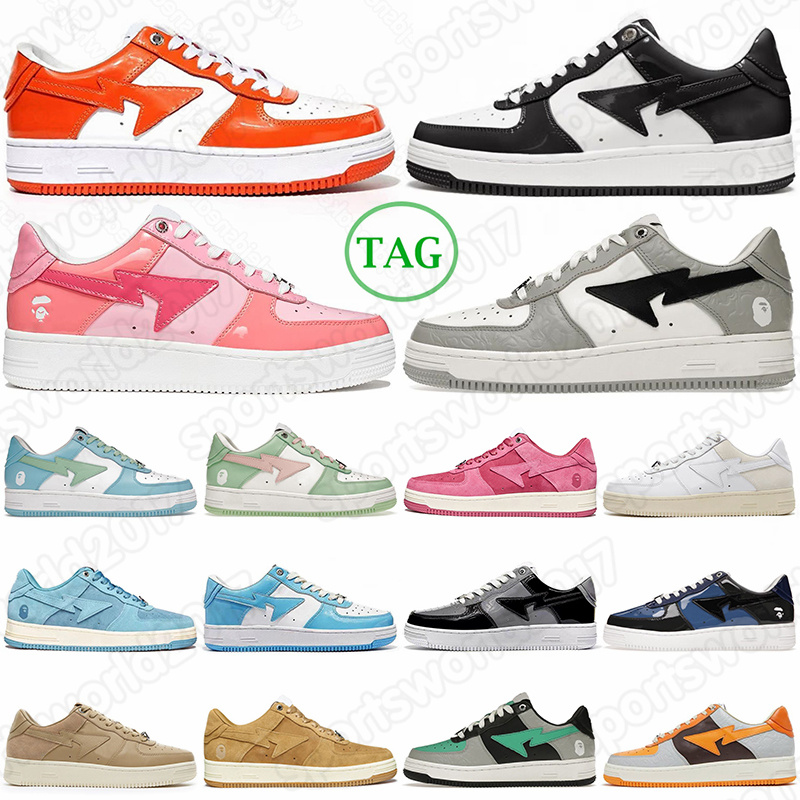 Bapestas Baped Sta Running Shoes Sk8 Low Men Women Black White Pastel Green Blue Suede Pink Camo Combo Mens Womens Trainers Outd, 36-45 black
Bapestas Baped Sta Running Shoes Sk8 Low Men Women Black White Pastel Green Blue Suede Pink Camo Combo Mens Womens Trainers Outd, 36-45 black