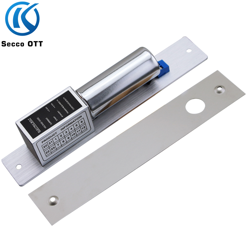 DC 12V electronic plug lock glass door two-wire room temperature with signal feedback delay for access control system installation
DC 12V electronic plug lock glass door two-wire room temperature with signal feedback delay for access control system installation