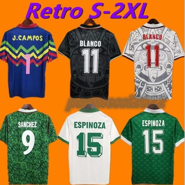 1994 Mexico National Team Mens Retro Soccer Jerseys H. SANCHEZ 1999 BLANCO HERNANDEZ Home Away BLANCO Football Shirts Short Sleeve Uniforms 666, Fg2043 1986 home
1994 Mexico National Team Mens Retro Soccer Jerseys H. SANCHEZ 1999 BLANCO HERNANDEZ Home Away BLANCO Football Shirts Short Sleeve Uniforms 666, Fg2043 1986 home