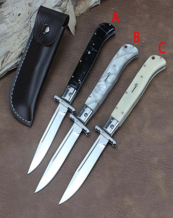 New Italian Style 11 Inch Single Action Automatic Knife 440C Blade Outdoor Hunting Self Defense Survival Pocket Auto Knife BM 33008471691
New Italian Style 11 Inch Single Action Automatic Knife 440C Blade Outdoor Hunting Self Defense Survival Pocket Auto Knife BM 33008471691