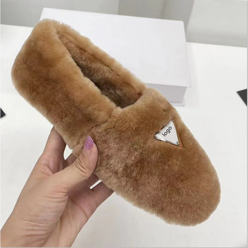 Dress shoes Top quality Women's classic wool single foot flat casual single shoes Lazy couple Lefu women 35-40, Grey
Dress shoes Top quality Women's classic wool single foot flat casual single shoes Lazy couple Lefu women 35-40, Grey