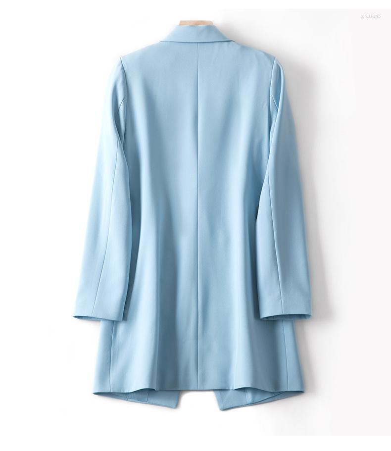 Women' Suits Women 2022 Spring Autumn Korean Casual OL Office Lady Business Formal Work Wear Suit Jacket Slim Thin Blazer Tops Female, Sky blue
Women' Suits Women 2022 Spring Autumn Korean Casual OL Office Lady Business Formal Work Wear Suit Jacket Slim Thin Blazer Tops Female, Sky blue
