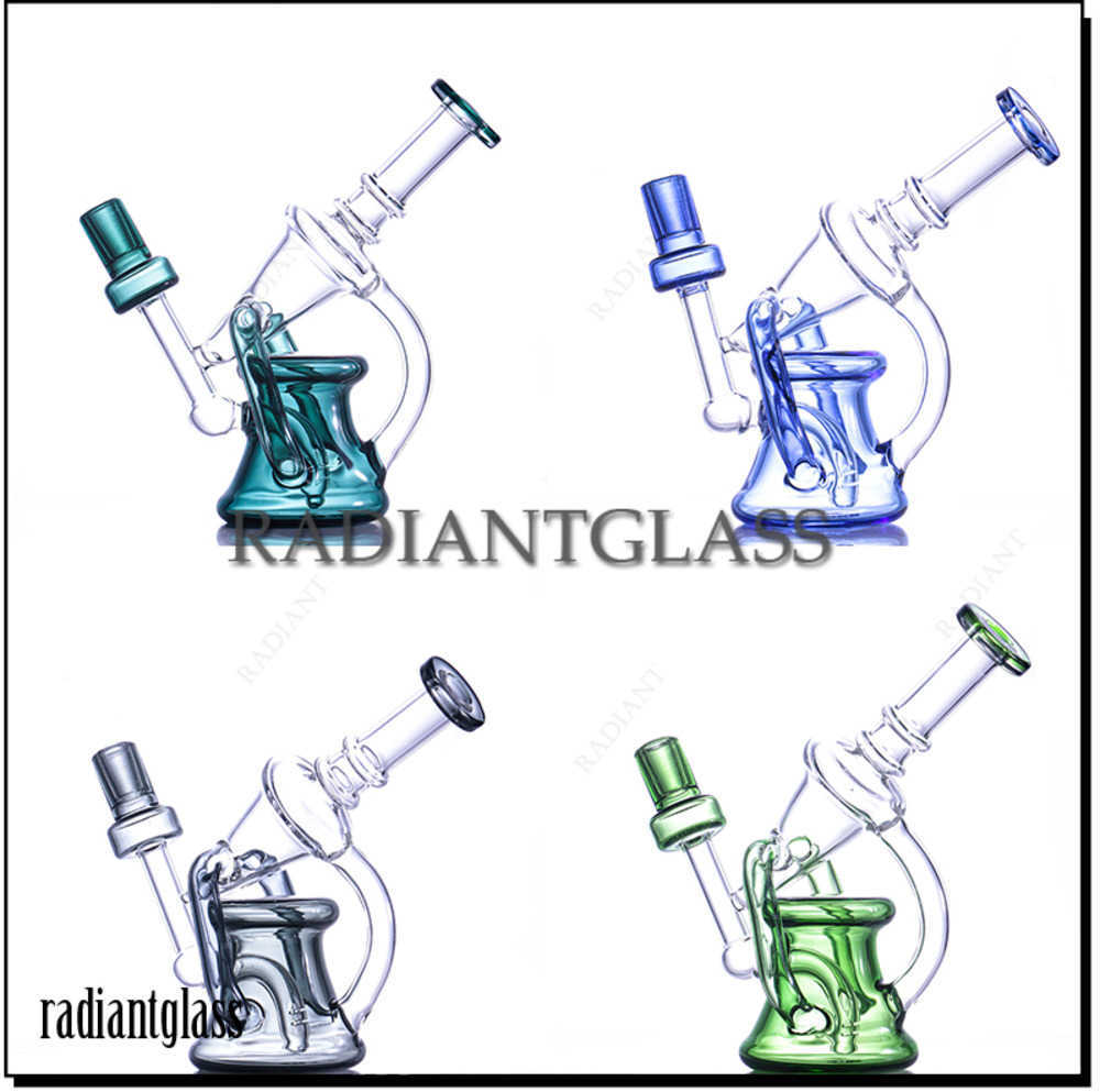 Hookahs Mini Recycler Glass Bong Inner Perc Bongs Dab rig thick smoking water pipe with 14mm accessories traditional dab rigs oilrig
Hookahs Mini Recycler Glass Bong Inner Perc Bongs Dab rig thick smoking water pipe with 14mm accessories traditional dab rigs oilrig