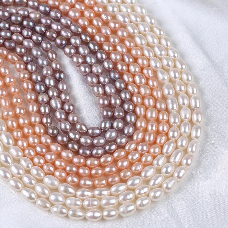 Choker Wholesale 7-8mm Natural White/Pink/Purple Rice Shape Freshwater Pearl For Necklace Making
Choker Wholesale 7-8mm Natural White/Pink/Purple Rice Shape Freshwater Pearl For Necklace Making