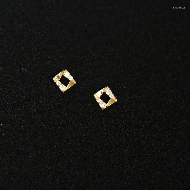 Stud Earrings GOLDtutu 9k Solid Gold Geometric Diamond Crystal Earring Mini Dainty Women Minimal Simple Style Gift Bridesmaid
Stud Earrings GOLDtutu 9k Solid Gold Geometric Diamond Crystal Earring Mini Dainty Women Minimal Simple Style Gift Bridesmaid