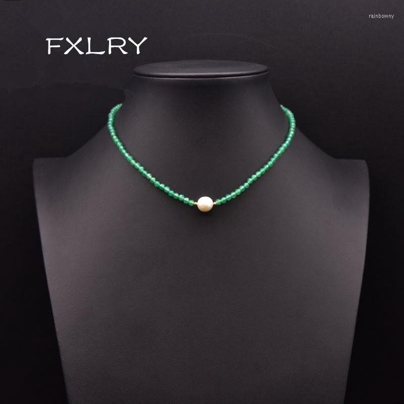 Choker FXLRY Original Handmade Natural Freshwater Pearl Green Jade Pendant Necklace For Women Jewelry
Choker FXLRY Original Handmade Natural Freshwater Pearl Green Jade Pendant Necklace For Women Jewelry