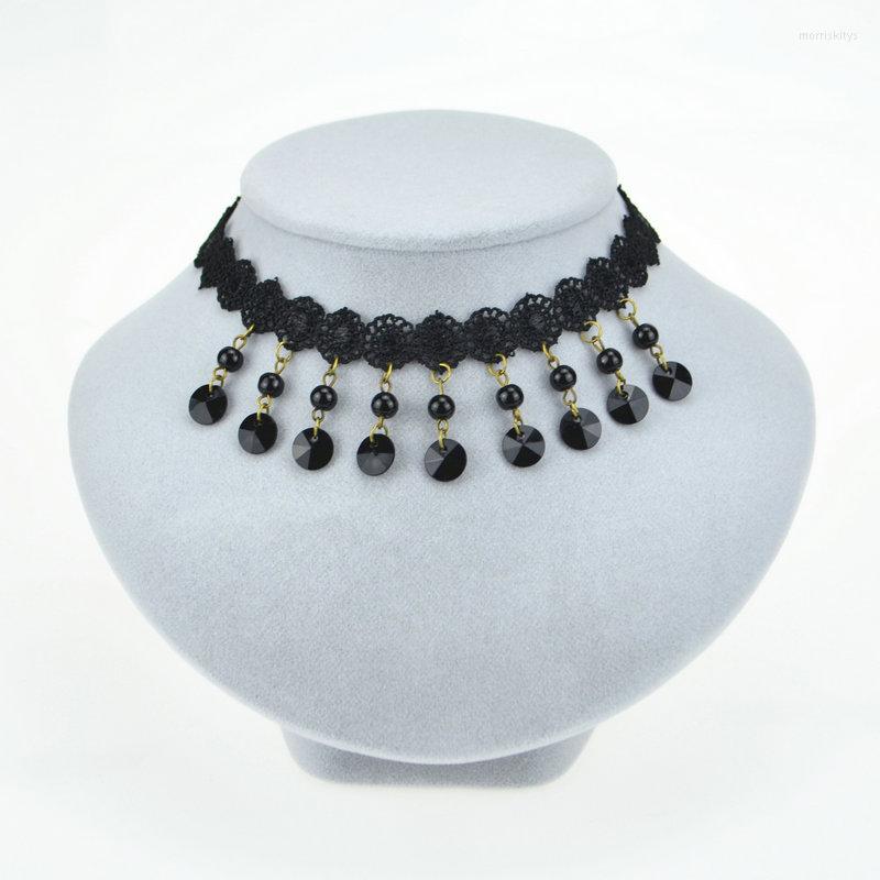 Choker Gothic Elastic Round Ball Pendants Necklaces & 2022 Black Flower Lace Acrylic Beads Necklace For Women Accessories
Choker Gothic Elastic Round Ball Pendants Necklaces & 2022 Black Flower Lace Acrylic Beads Necklace For Women Accessories