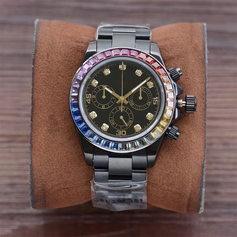 mens watch montre designer diamond watches 7750 automatic movement luxury watches SIZE 40MM Timing stopwatch Sapphire glass waterproof 100M High end watchs, Tool
mens watch montre designer diamond watches 7750 automatic movement luxury watches SIZE 40MM Timing stopwatch Sapphire glass waterproof 100M High end watchs, Tool