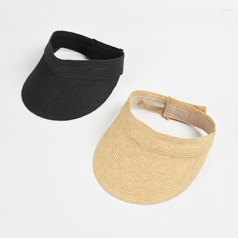 Hats Summer Hat For Women Straw Foldable Empty Top Peaked Cap Breathable Sun Unisex Visor Curved Brim Beach Protection, Beige 
Hats Summer Hat For Women Straw Foldable Empty Top Peaked Cap Breathable Sun Unisex Visor Curved Brim Beach Protection, Beige
