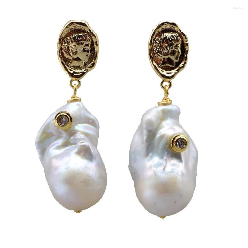 Dangle Earrings Baroque Drop Natural Irregular Freshwater Pearls Boho 18K Gold Plated Jewelry Women's Engagement
Dangle Earrings Baroque Drop Natural Irregular Freshwater Pearls Boho 18K Gold Plated Jewelry Women's Engagement