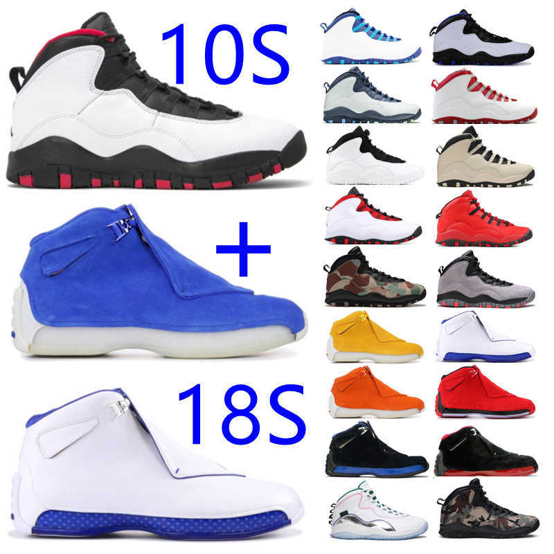 2022 Top Fashion 10s Mens Basketball Shoes UNC 18s University Gold Streel Cool Grey OG Space Jam Particle Court Purple Houndstooth Sneakers, Box
2022 Top Fashion 10s Mens Basketball Shoes UNC 18s University Gold Streel Cool Grey OG Space Jam Particle Court Purple Houndstooth Sneakers, Box