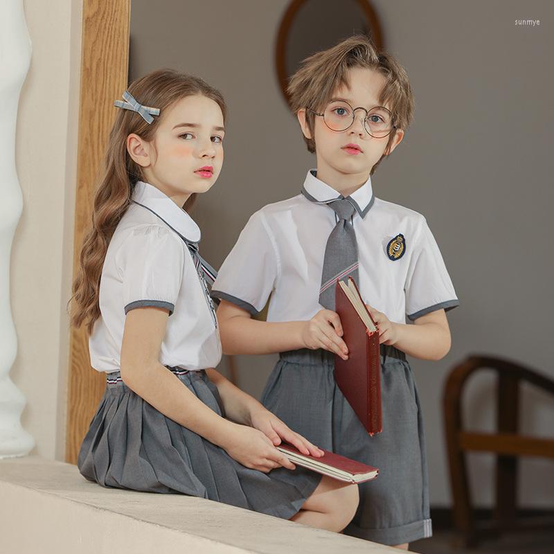 Clothing Sets Teen Children Uniforms Boy Girl Big Child School Uniform Plus Size JK Gray Pleated Skirt 2PCs
Clothing Sets Teen Children Uniforms Boy Girl Big Child School Uniform Plus Size JK Gray Pleated Skirt 2PCs