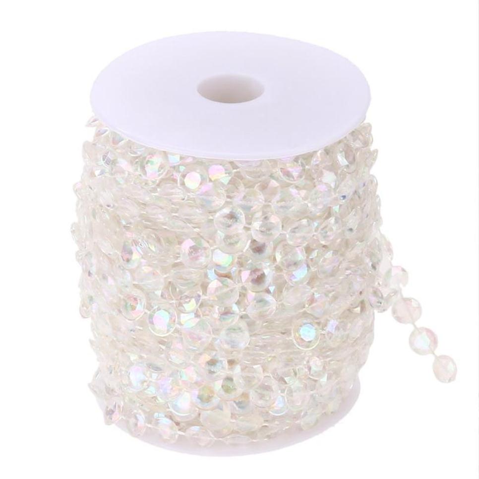 99FT 30M Acrylic Diamond Bead Curtain DIY Garland Wedding Party Decoration Crystal Wedding Accessories Home Curtain Ornaments291Y
99FT 30M Acrylic Diamond Bead Curtain DIY Garland Wedding Party Decoration Crystal Wedding Accessories Home Curtain Ornaments291Y