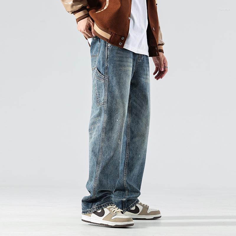 Men' Jeans Men' Casual Baggy Straight Pants Street Classic Unisex Loose Hip Hop Fashion High Blue
Men' Jeans Men' Casual Baggy Straight Pants Street Classic Unisex Loose Hip Hop Fashion High Blue