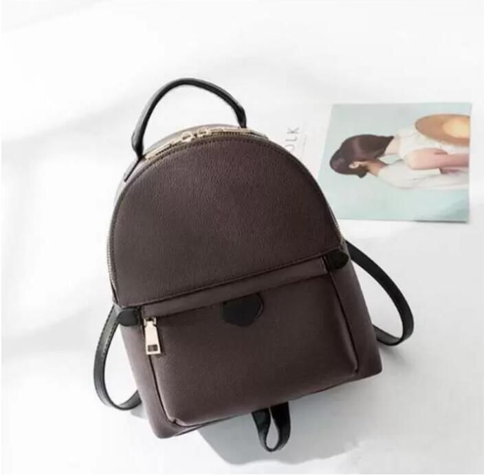 

Womens Backpack Luxury Designer bag handbag Fashion France Bags quality brown flower handbags Schoolbag crossbody bags for women Purse big size 2022