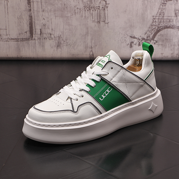 Fashion Designers Wedding Dress Party Shoes Spring Autumn Breathable Lace-Up Casual Sneakers Round Toe Thick Bottom Business Leisure Walking Loafers C51, White black
Fashion Designers Wedding Dress Party Shoes Spring Autumn Breathable Lace-Up Casual Sneakers Round Toe Thick Bottom Business Leisure Walking Loafers C51, White black