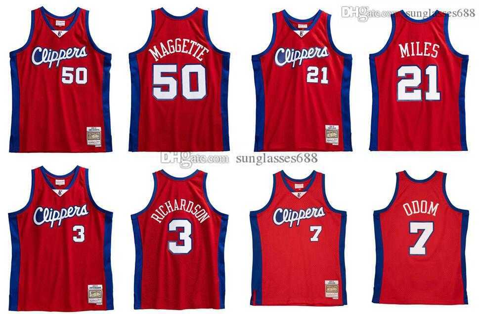 Stitched Jersey 7 Odom 3 Richardson 21 Miles 50 Maggette S-6XL Mitchell & Ness 2000-01 Mesh Hardwoods Classics retro basketball jerseys Men Women Youth
Stitched Jersey 7 Odom 3 Richardson 21 Miles 50 Maggette S-6XL Mitchell & Ness 2000-01 Mesh Hardwoods Classics retro basketball jerseys Men Women Youth