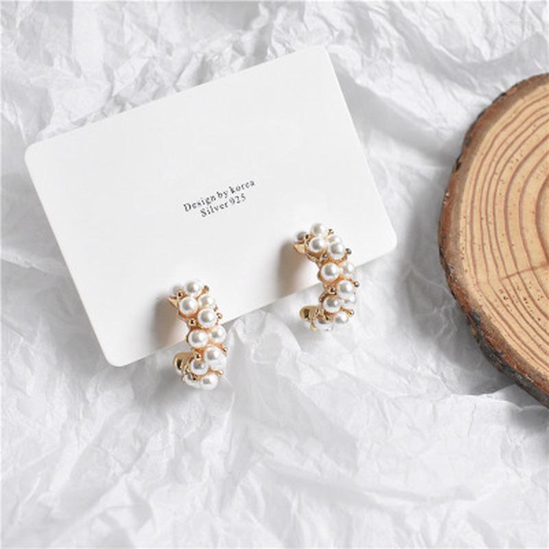 Hoop Earrings Vintage Pearl Cute Korean Trendy Women Simulated Semicircle Small Pendant Fashion Jewelry Accessories
Hoop Earrings Vintage Pearl Cute Korean Trendy Women Simulated Semicircle Small Pendant Fashion Jewelry Accessories