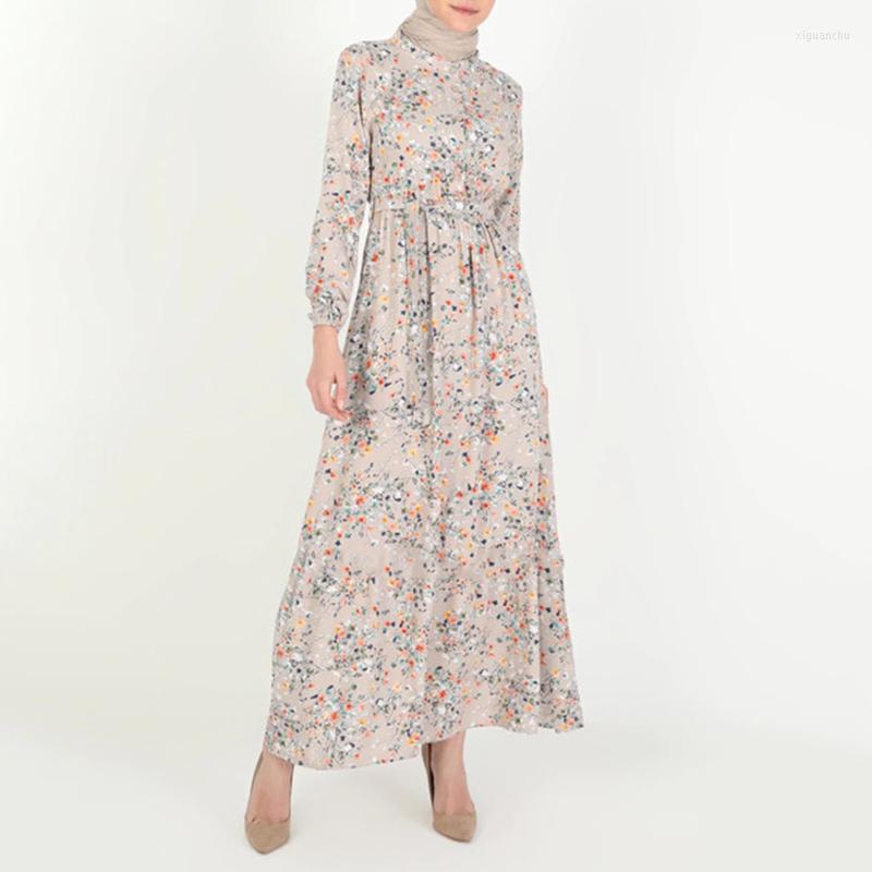 Ethnic Clothing Abayas For Women Maxi Dresses Dubai Self-Belted Muslim Islamic Long Sleeve Button Printed Fashion Gowns Autumn 2022
Ethnic Clothing Abayas For Women Maxi Dresses Dubai Self-Belted Muslim Islamic Long Sleeve Button Printed Fashion Gowns Autumn 2022