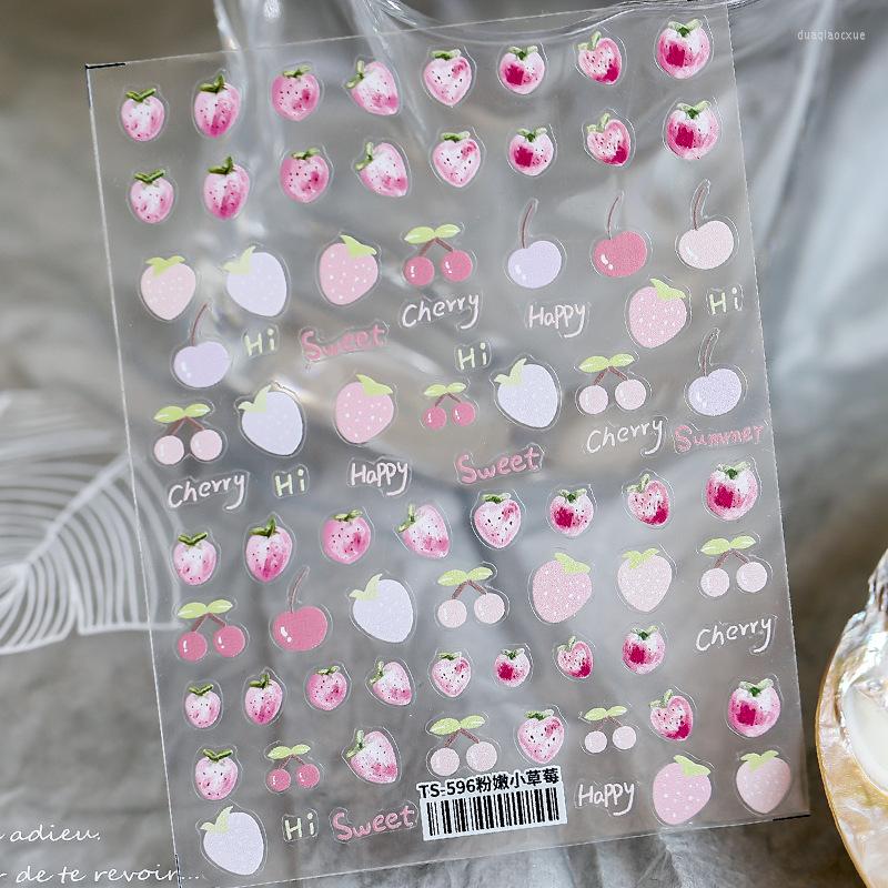 Nail Stickers 3D Summer Sweet Strawberry Adhesive Art 5D Soft Embossed Reliefs Decals Decorations Wholesale Drop, Mp1068ts661
Nail Stickers 3D Summer Sweet Strawberry Adhesive Art 5D Soft Embossed Reliefs Decals Decorations Wholesale Drop, Mp1068ts661