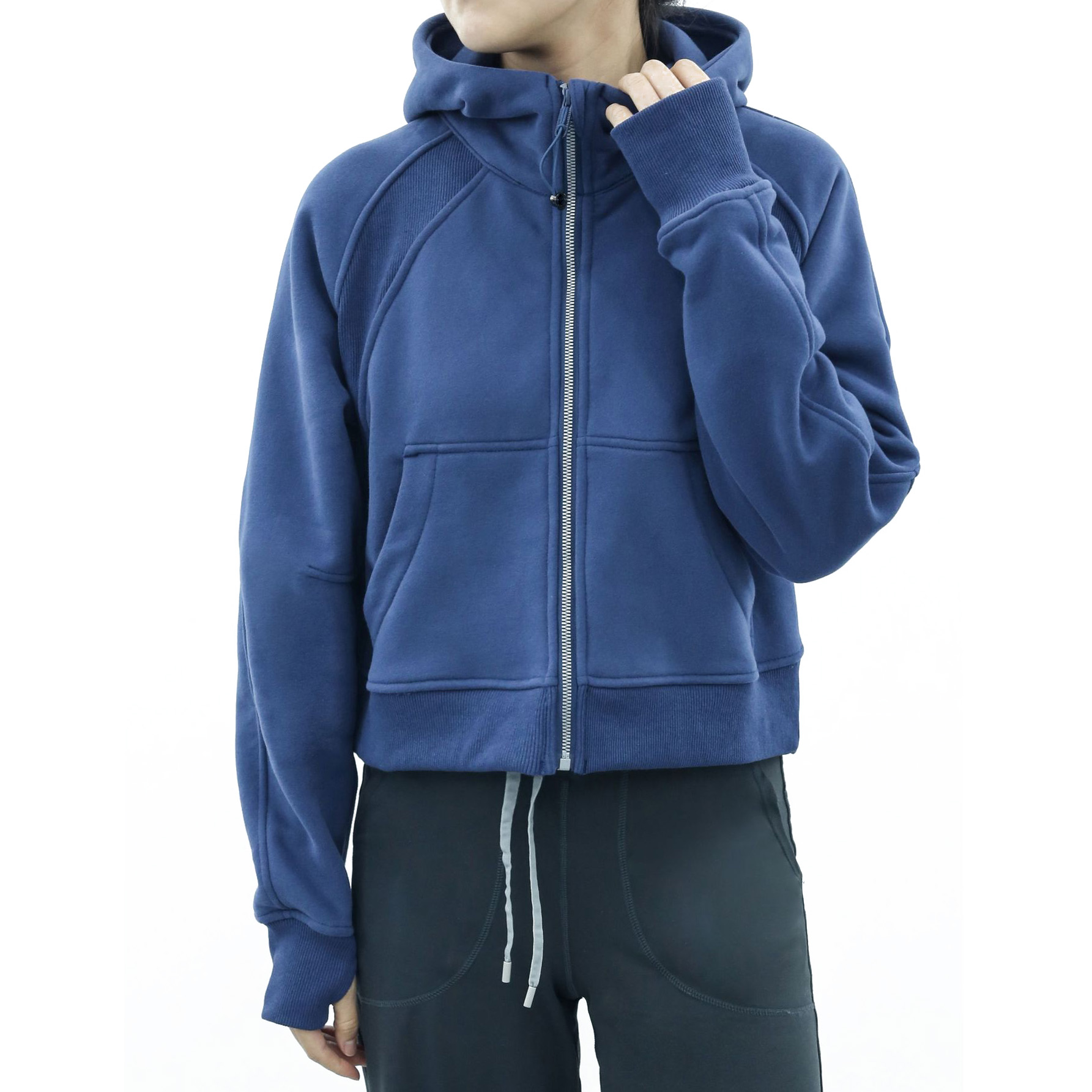 Women Full Zip Hoodie Jacket Sportswear Thick Yoga Outfits In Autumn And Winter Hooded Workout Track Running Coat with Pockets Outdoor Fleeces Thumb Holes, Dark lavender
Women Full Zip Hoodie Jacket Sportswear Thick Yoga Outfits In Autumn And Winter Hooded Workout Track Running Coat with Pockets Outdoor Fleeces Thumb Holes, Dark lavender