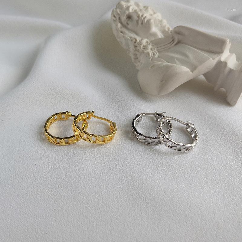 Hoop Earrings 1pair 16MM Women's Authentic 925 Sterling Silver Gold White Open Chian Huggie FINE JEWELRY C-E597E
Hoop Earrings 1pair 16MM Women's Authentic 925 Sterling Silver Gold White Open Chian Huggie FINE JEWELRY C-E597E