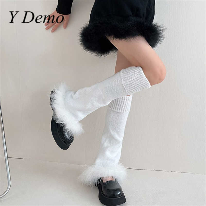 Socks Hosiery Y Demo Y2K Sweet Feather Edge Pile Socks Elastic Color Patchwork Knitted Leg Warmer Boots Cover 90s Streetwear T221107, Black
Socks Hosiery Y Demo Y2K Sweet Feather Edge Pile Socks Elastic Color Patchwork Knitted Leg Warmer Boots Cover 90s Streetwear T221107, Black