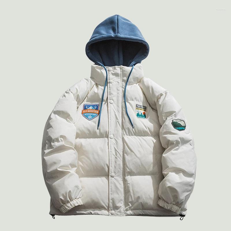 Men's Down Hip Hop Hooded Parkas Jackets Streetwear Harajuku Embroid Pattern Cotton Padded Casual Loose Coats Unisex 2022 Winter Warm, Black
Men's Down Hip Hop Hooded Parkas Jackets Streetwear Harajuku Embroid Pattern Cotton Padded Casual Loose Coats Unisex 2022 Winter Warm, Black