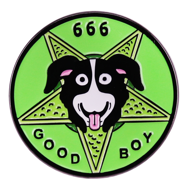 Mr. Pickled Cucumber Poured Five pointed Star Dog Brooch Green Metal Badge Accessory Gift Cute Anime Movies Games Hard Enamel Pins Collect, As picture
Mr. Pickled Cucumber Poured Five pointed Star Dog Brooch Green Metal Badge Accessory Gift Cute Anime Movies Games Hard Enamel Pins Collect, As picture