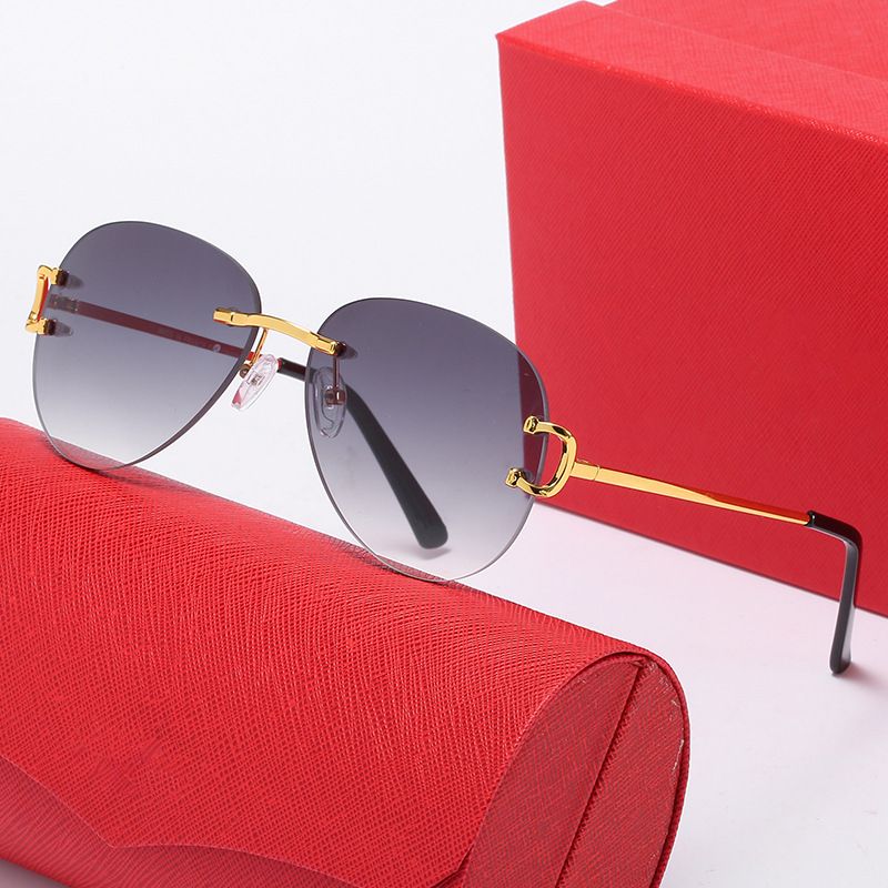 mens designer sunglasses Leopard Head Composite Metal Rimless Optical Frame Classic Rectangle Square Luxury gold thom brown sunshade sunglass car frame glasses
mens designer sunglasses Leopard Head Composite Metal Rimless Optical Frame Classic Rectangle Square Luxury gold thom brown sunshade sunglass car frame glasses